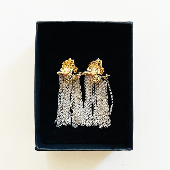 ORECCHINI NAPPE SILVER