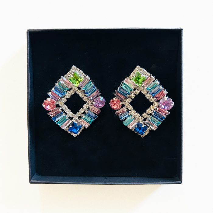 ORECCHINI CRYSTALS RAINBOW