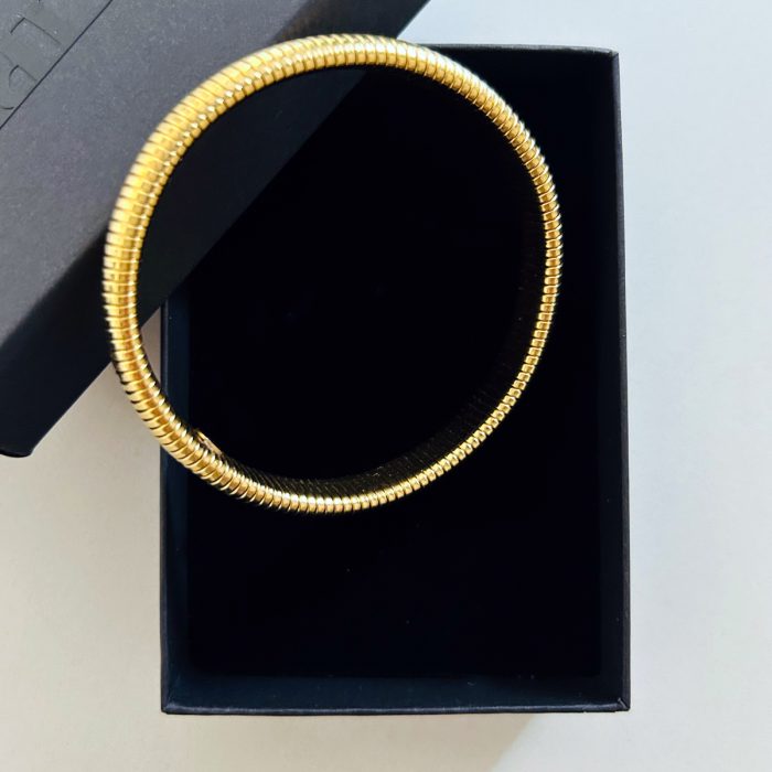 BRACCIALE A MOLLA RIGATO