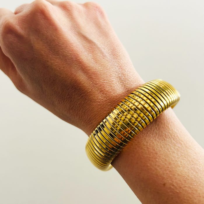 BRACCIALE A MOLLA RIGATO COD.2