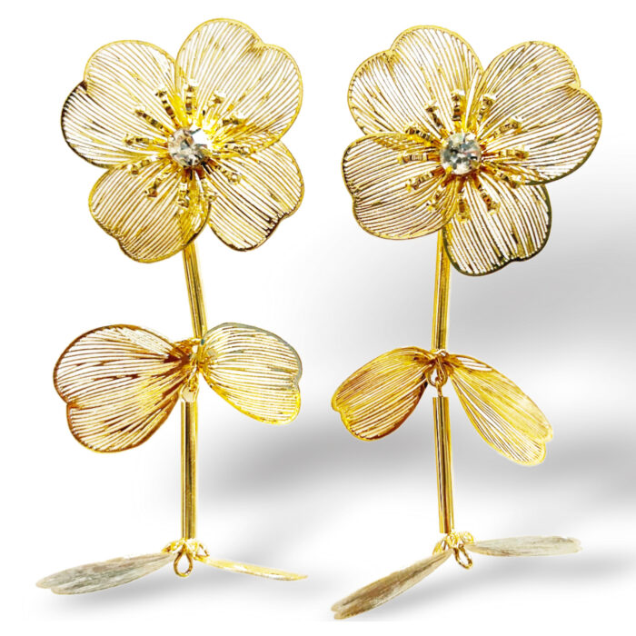 ORECCHINI PENDENTI FLORA