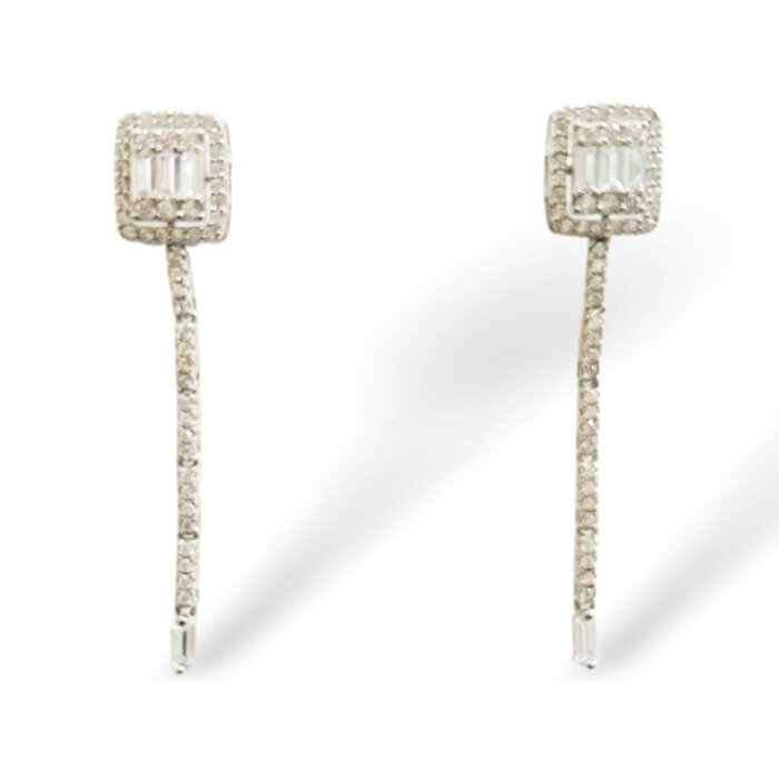 ORECCHINI BAGUETTE CRYSTALS LUXIE