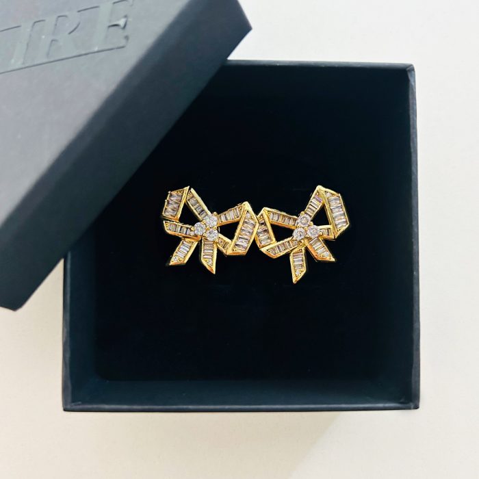 ORECCHINI FIOCCHI CRYSTALS