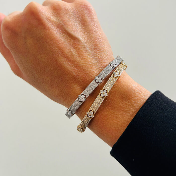 BRACCIALE RIGIDO PAVè