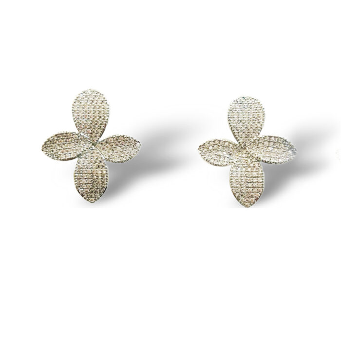 ORECCHINI FOGLIE DIAMOND