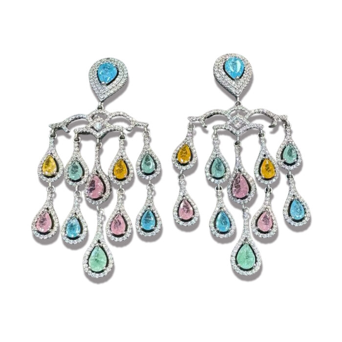 ORECCHINI CHANDELIER PASTELLO